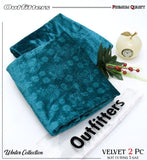Palachi Velvet Embossed 2pc Suit - Zinq