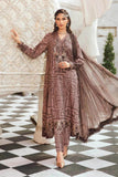 Maria B - Printed Patch Emb Lawn 3 Piece Unstitched Suit MI 114A Summer Collection