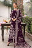 KHAAF - 3PC Unstitched Dhanak Embroidered Shirt with Dhanak Embroidered Dupatta and Trouser - Mi902