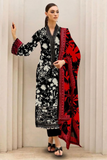 Printed Patch Emb Lawn 3 Piece Unstitched Suit MI -60 Summer Collection