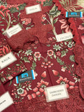 Maria B - Printed Patch Emb Lawn 3 Piece Unstitched Suit MI 127A Summer Collection