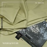 Alhaam Presents 100% Pure Super Luxury Regent Wash & Wear - Pistachio