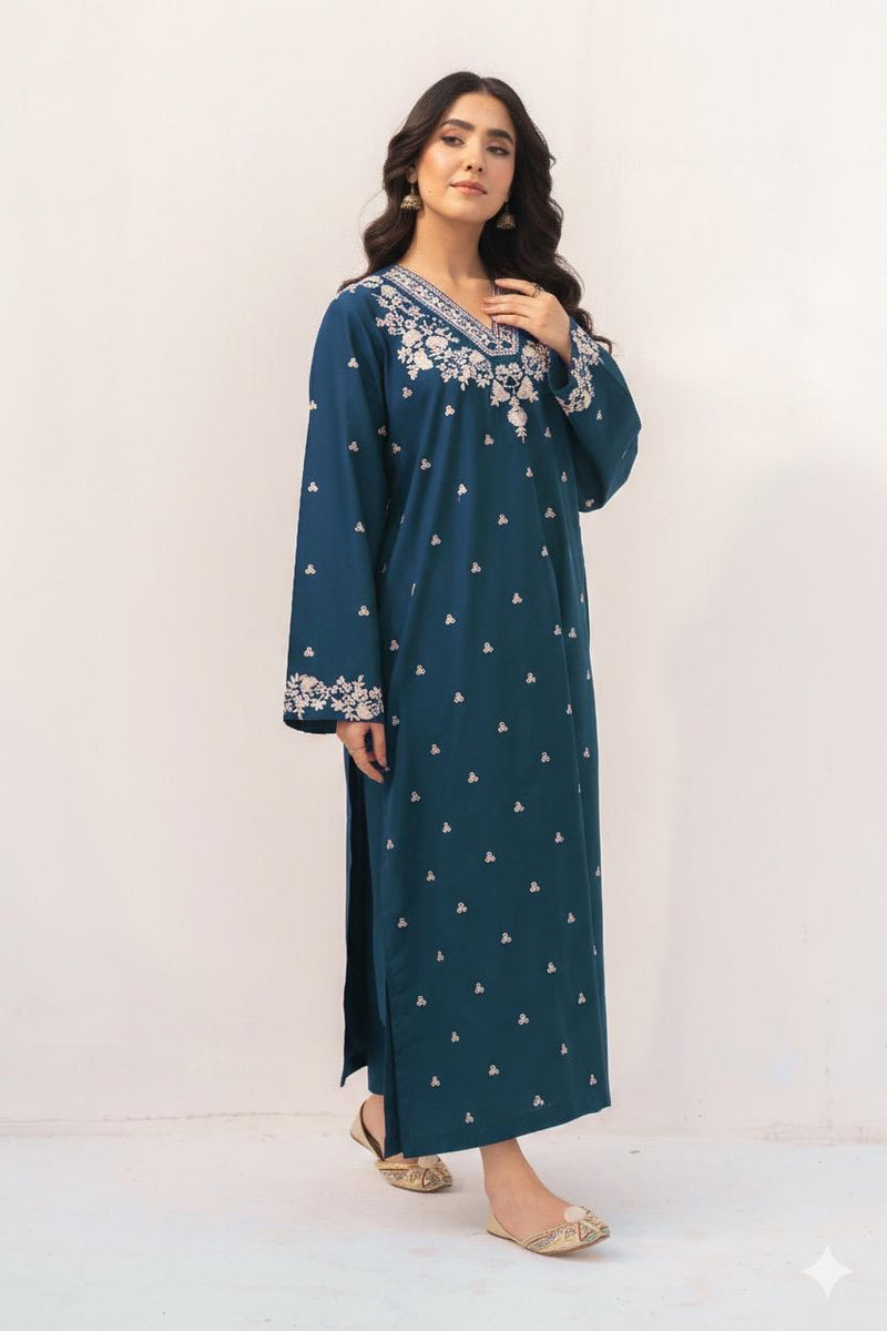 Lawn 2PC Embroidery Unstitched Suit BK-04