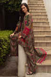 Crizma Printed Lawn With Shifon Dupatta 3 Piece Unstitched Suit - Summer Collection - CZ1001