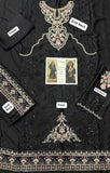 Ethnic Silk Unstitched 2PC Heavy Embroidery Suit - D116
