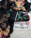 Bin Saeed Printed Khaddar 3 Piece Unstitched Suit BS -017 Summer Collection