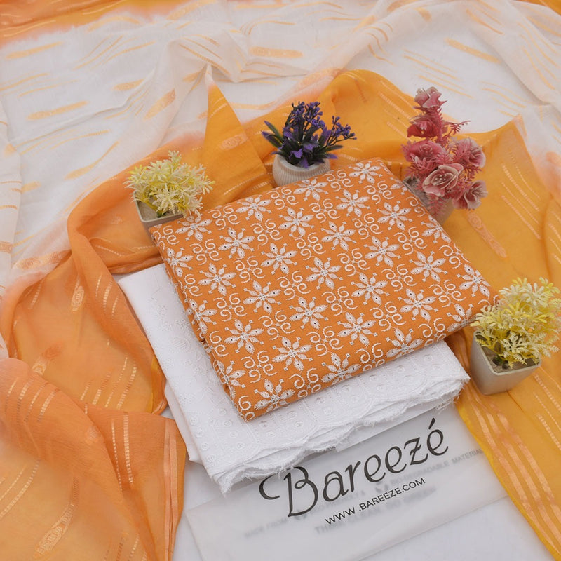 Bareeze Lawn 3PC Embroiderey Best Quality Summer Collection - BD27