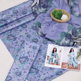 Printed Lawn With Shifoon Dupatta 3 Piece Unstitched Suit - Summer Collection - S29