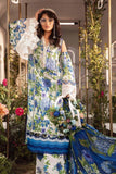 Printed Patch Emb Lawn 3 Piece Unstitched Suit MI -002  Summer Collection