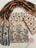 Digital Printed Lawn With Daman Embroidery 3 Piece Unstitched Suit BS - 20017 Summer Collection