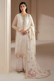 Jazmin - Luxury Chiffon Heavy Embroidered 3 Piece Unstitched Suit - JZ 013