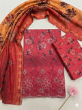 Digital Printed Lawn With Daman Embroidery 3 Piece Unstitched Suit BS - 20020 Summer Collection