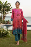 Shamoze Silk Digital Tye ‘N’ Dye 3pc Unstitched Suit - 193