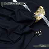 Men's Classical Wash'n Wear Soft - Smooth - Suitable for all season wearings - Navy Blue