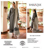 Printed Patch Emb Lawn 3 Piece Unstitched Suit MI -020 Summer Collection