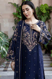 Batik - 3PC Unstitched Dhanak Embroidered Shirt with Dhanak Embroidered Dupatta and Trouser - Mi912