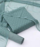 Stone Shifoon 3-Piece Suit  - Mint