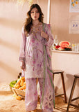 Nureh - Printed Patch Emb Lawn 3 Piece Unstitched Suit MI 125A Summer Collection