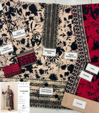 Printed Patch Emb Lawn 3 Piece Unstitched Suit MI -56 Summer Collection