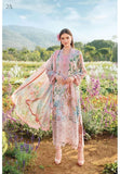 Printed Patch Emb Lawn 3 Piece Unstitched Suit MI -049 Summer Collection