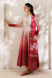 Baroque Silk Unstitched 3PC Heavy Embroidery Suit - D120