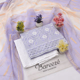 Bareeze Lawn Boring Work Shirt 3PC Embroiderey Best Quality Summer Collection - BD44