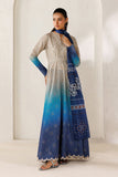 Baroque Silk Unstitched 3PC Heavy Embroidery Suit - D118