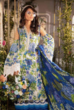 Printed Patch Emb Lawn 3 Piece Unstitched Suit MI -002  Summer Collection