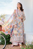 Printed Patch Emb Lawn 3 Piece Unstitched Suit MI -041 Summer Collection
