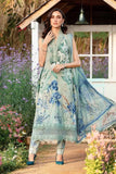 Printed Patch Emb Lawn 3 Piece Unstitched Suit MI -050Summer Collection