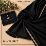 J. Men’s Premium Warm Winter Shawl – Black
