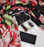 Printed Lawn 3 Piece Unstitched Suit MI -025 Summer Collection