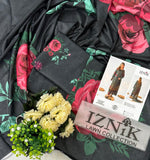 Printed Lawn 3 Piece Unstitched Suit MI -022 Summer Collection