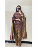 Bin Saeed Printed Lawn 3 Piece Unstitched Suit BS -009 Summer Collection