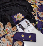 Printed Lawn 3 Piece Unstitched Suit MI -028 Summer Collection