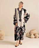 Shamoze Silk Digital Tye ‘N’ Dye 3pc Unstitched Suit - 172