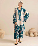 Shamoze Silk Digital Tye ‘N’ Dye 3pc Unstitched Suit - 174