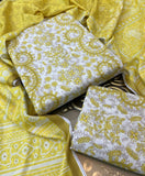 Digital Printed 3 Piece Swiss With Silk Dupatta Collection 32