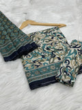 Bin Saeed Printed Lawn 3 Piece Unstitched Suit BS -005 Summer Collection