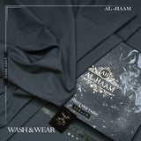 Alhaam Presents 100% Pure Super Luxury Regent Wash & Wear - Dark Grey