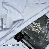 Alhaam Presents 100% Pure Super Luxury Regent Wash & Wear - Pure White