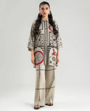 Shamoze Silk Digital Tye ‘N’ Dye 3pc Unstitched Suit - 218