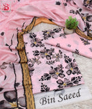 Printed Lawn 3 Piece Unstitched Suit Y -107 Summer Collection