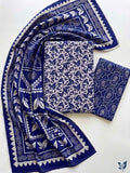 Printed Lawn With Shifoon Dupatta 3 Piece Unstitched Suit - Summer Collection - B 025