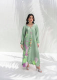 PREMIUM UNSTITCHED 2-PIECE SILK COLLECTION - AS2 Green