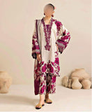 Digital Printed 3 Piece Swiss With Silk Dupatta Collection 15
