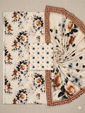 Printed Lawn 3 Piece Unstitched Suit Y -102 Summer Collection