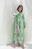 PREMIUM UNSTITCHED 2-PIECE SILK COLLECTION - AS2 Green