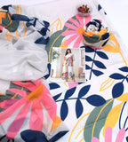 Shamoze Silk Digital Tye ‘N’ Dye 3pc Unstitched Suit - 224
