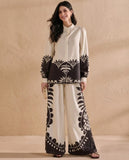 Shamoze Silk Digital Tye ‘N’ Dye 3pc Unstitched Suit - 219
